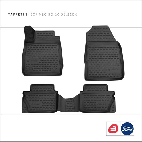 Tappetini gomma per ford - 4,