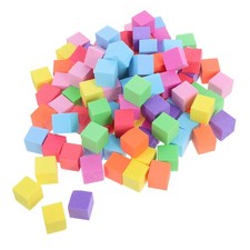  100 cubi di schiuma educativi: contatori matematici, blocchi di cubi colorati