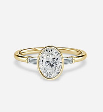 Anello oro giallo 14 kt