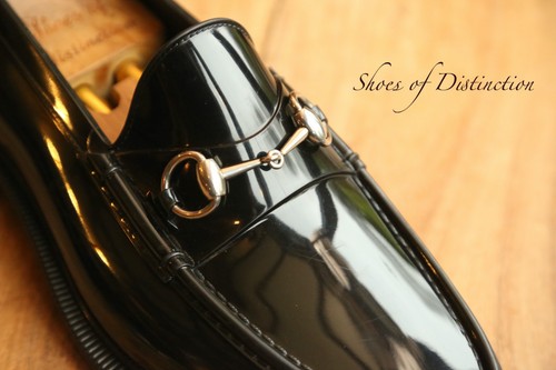 Gucci mocassini neri gomma