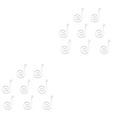  2 Pezzi Ganci per Appendere