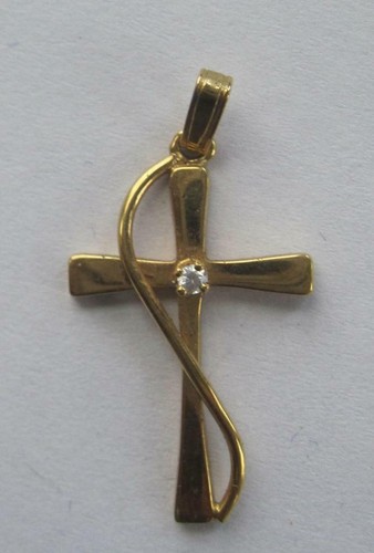 Ciondolo croce stilizzato