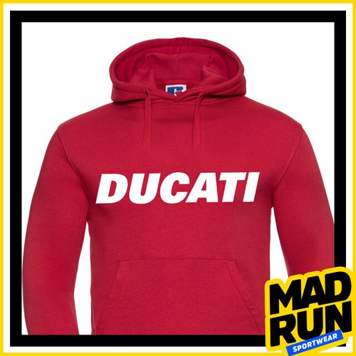 Felpa ducati inspired rossa - felpa,