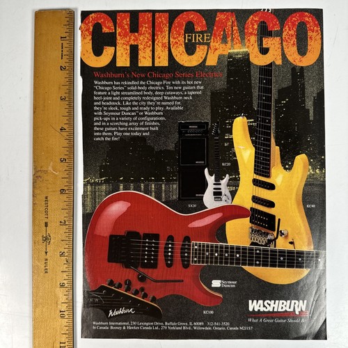 Washburn chitarre chicago fire - washburn,