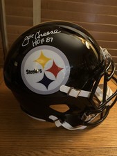 Casco firmato Joe Greene