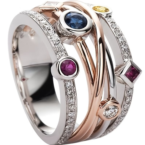 Anello boemia cubic - boemia,