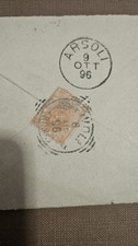 Busta postale d’epoca 1896