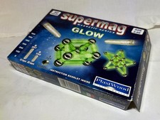 Supermag GLOW Plastwood 0041 – Costruzioni Magnetiche Fosforescenti – Gioco Educ