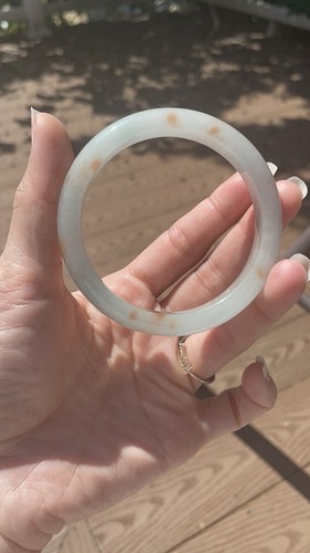 Bracciale bianco con pietra