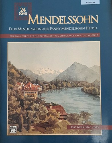 Mendelssohn songs canto - 24,