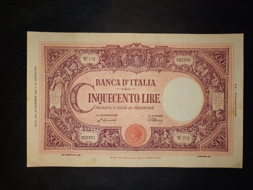 500 lire barbetti 1946 - barbetti, 20.11.1946