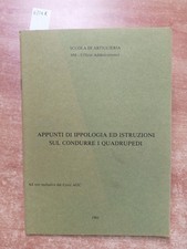 APPUNTI DI IPPOLOGIA ED