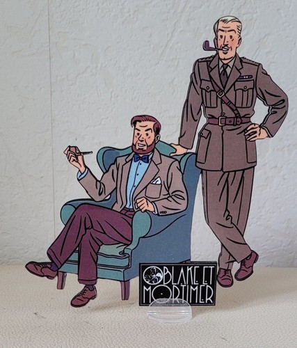 Silhouette blake mortimer - silhouette, et