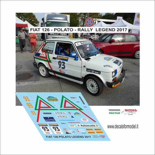 Decals fiat 126 - decals,