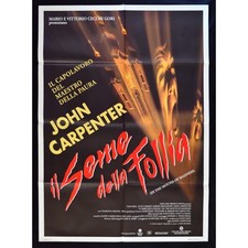 manifesto IL SEME DELLA FOLLIA john carpenter sam neill carmen jurgen A148