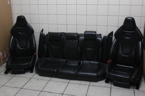 Sedili recaro pelle nera - pelle,