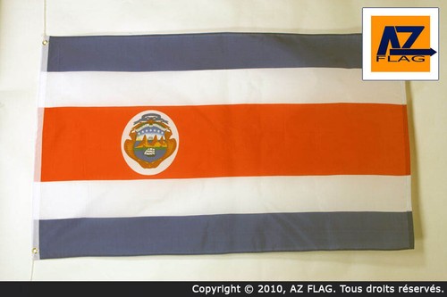Bandiera costa rica - costa, 90x60cm