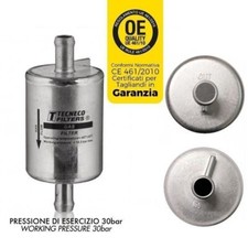 FILTRO GAS GPL PER VETTURE FIAT FINO A 30 BAR oe rif. 51887585 52079893