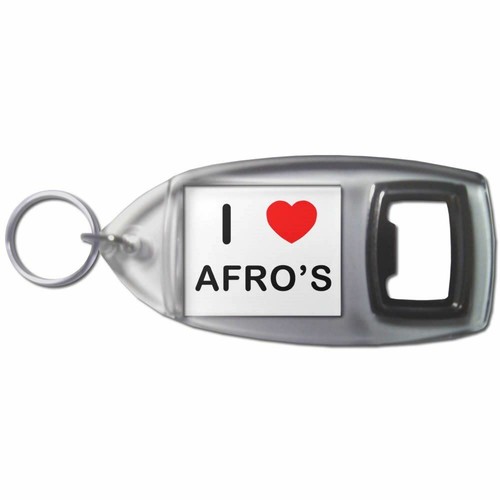 Afros love heart bottle - afros,