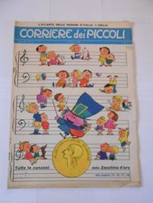 rivista a fumetti-CORRIERE dei PICCOLI n.15-1962+inserto+figu. jolly topo gigio