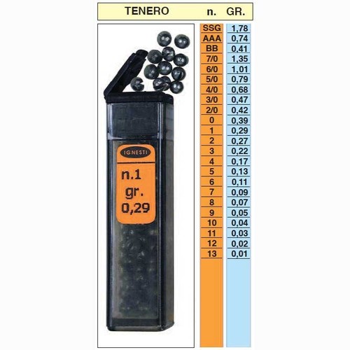 Piombi stick pallini ignesti - stick,