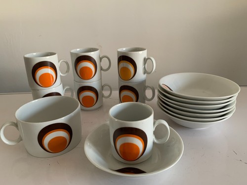 Lot tasses soucoupes - tasses,