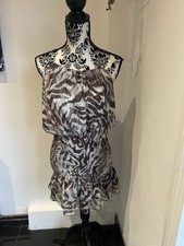 Abito stampato zebrato Zara