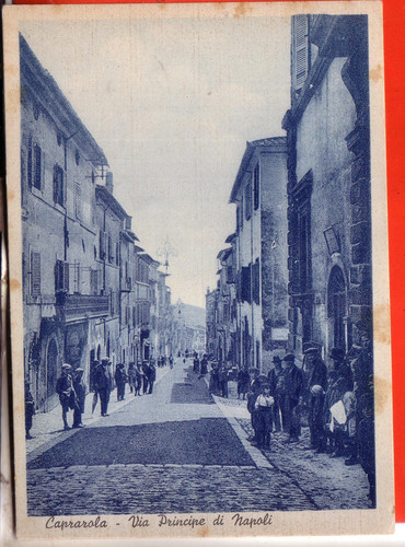 Cartolina caprarola fg - cartolina,