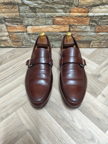 Prada mocassini monk pelle - prada,
