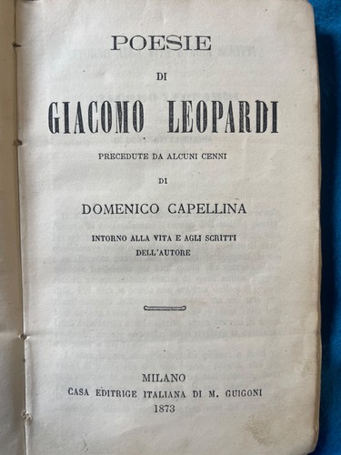 Poesie giacomo - poesie,