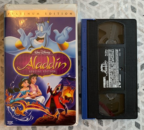 Aladdin vhs 2004 - vhs, platinum