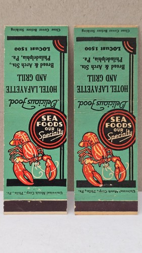 Vintage matchbook covers - 2,