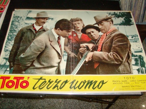 Toto terzo uomo fotobusta 50 - toto',