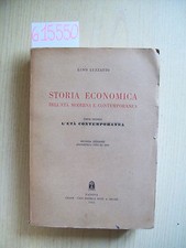 G. LUZZATTO - STORIA ECONOMICA