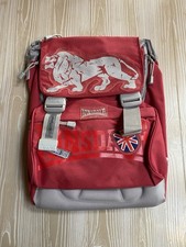 Borsa Zaino LONSDALE Estendibile Rucksack Scuola Rosso
