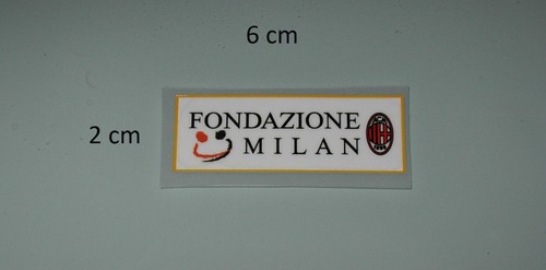 Toppa patch fondazione milan - toppa,