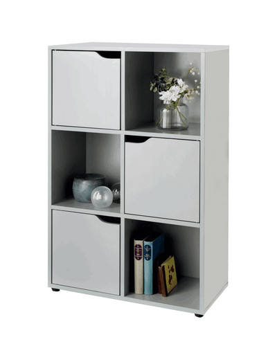 Libreria legno cubi - in,