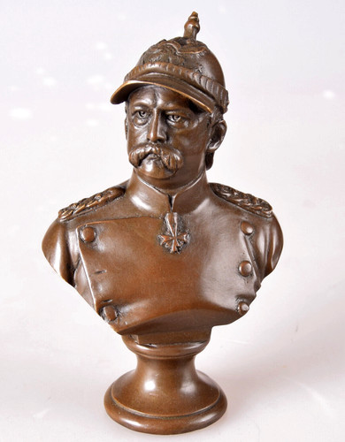 Busto bronzo otto von - busto, in