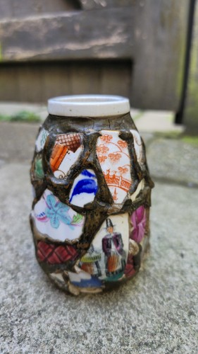 Vaso mosaico pique - vaso, assiette