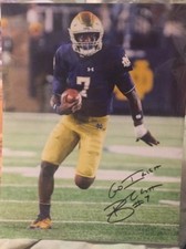 Brandon Wimbush Autografo