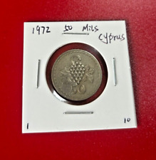 Moneta Di Cipro 50 MILS Del