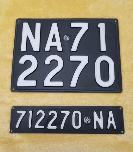 Vintage coppia targa - vintage,