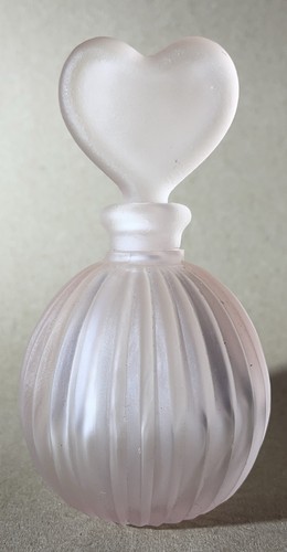 Art glass perfume bottle - art,
