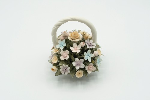 Cestino fiori ceramica - cestino,