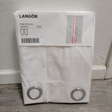 Tende IKEA LANGOR bianco rosso
