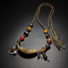 Collana unica tibetana - , vecchia