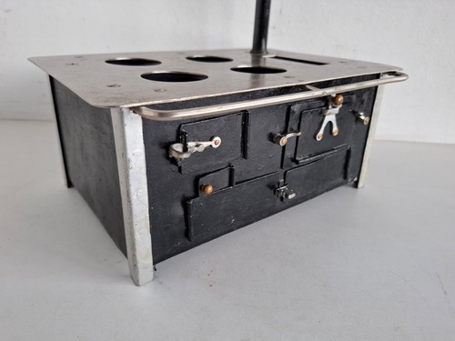 Antiker puppenherd metall - puppenherd,