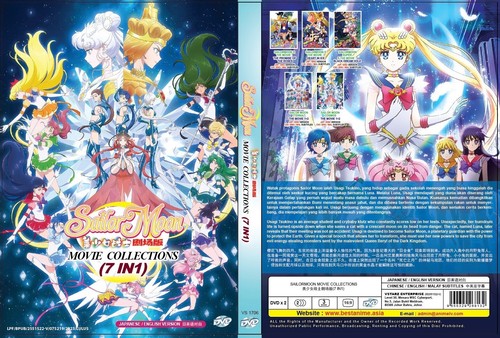 Dvd sailor moon - sailor, /s