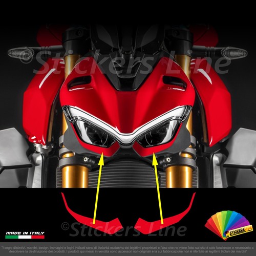 Adesivi sottofaro per ducati - adesivi,