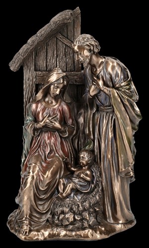 Sacra famiglia statua - la,